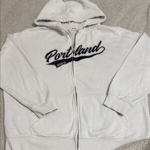 Garage Cream Hoodie